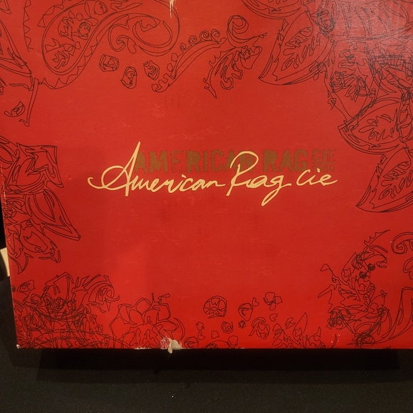 Rachey Red American Rag Platform Sandals - Picture 9 of 9